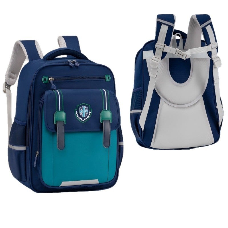 Lightweight Large Capacity Primary School Kids Backpack, Waterproof, Spine Protection - Image 5