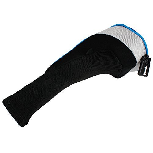 Andux 3pcs/Set Golf 460cc Driver Wood Club Head Covers Long Neck with No. Tags Blue - Image 5