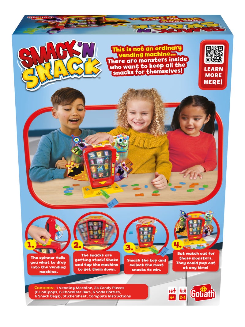 Goliath Smack 'N Snack Game - Collect Snacks from Vending Machine Before Monsters Attack! - Ages 4 and Up, 2-4 Players - Image 3