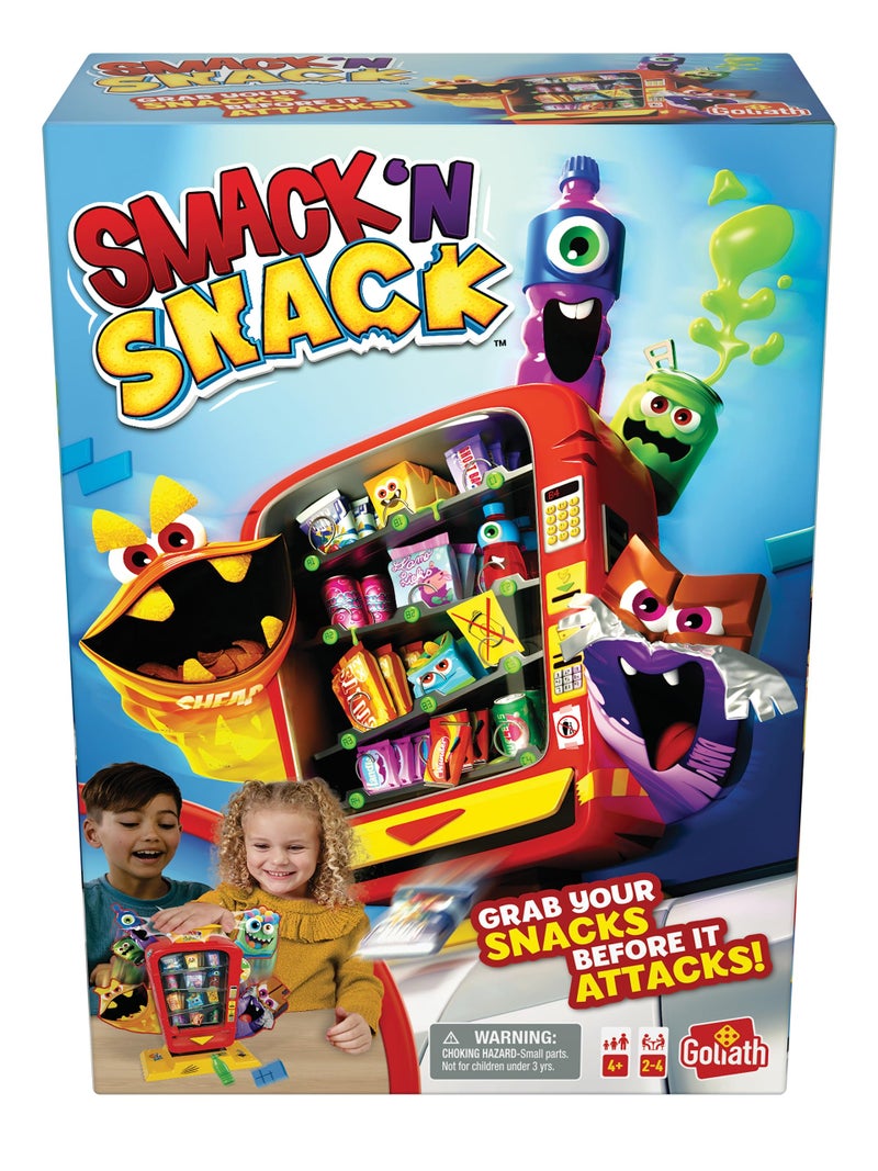 Goliath Smack 'N Snack Game - Collect Snacks from Vending Machine Before Monsters Attack! - Ages 4 and Up, 2-4 Players - Image 1