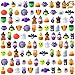 JOYIN 100 Pcs Halloween Mochi Squishy Toys for Kids Gift Halloween Kawaii Sensory Stress Relief Toys for Halloween Party Favors Decor Trick or Treats Classroom Prizes Goodie Bag Fillers - Image 3