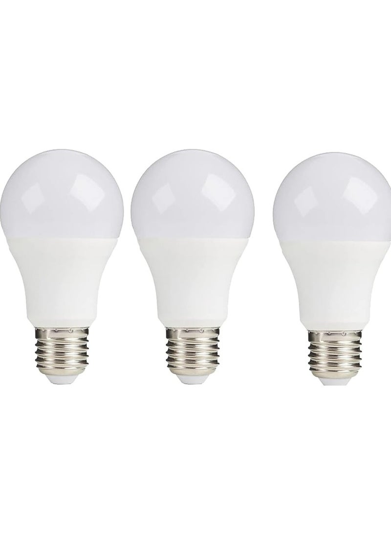 LED bulb 12 watts - E27 screw cap - provides all lighting uses inside the house - (white lighting) (3) 12 watts  - Image 1