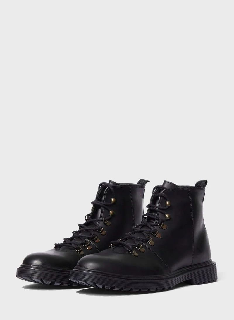 ديفاكتو High Top Formal Boots