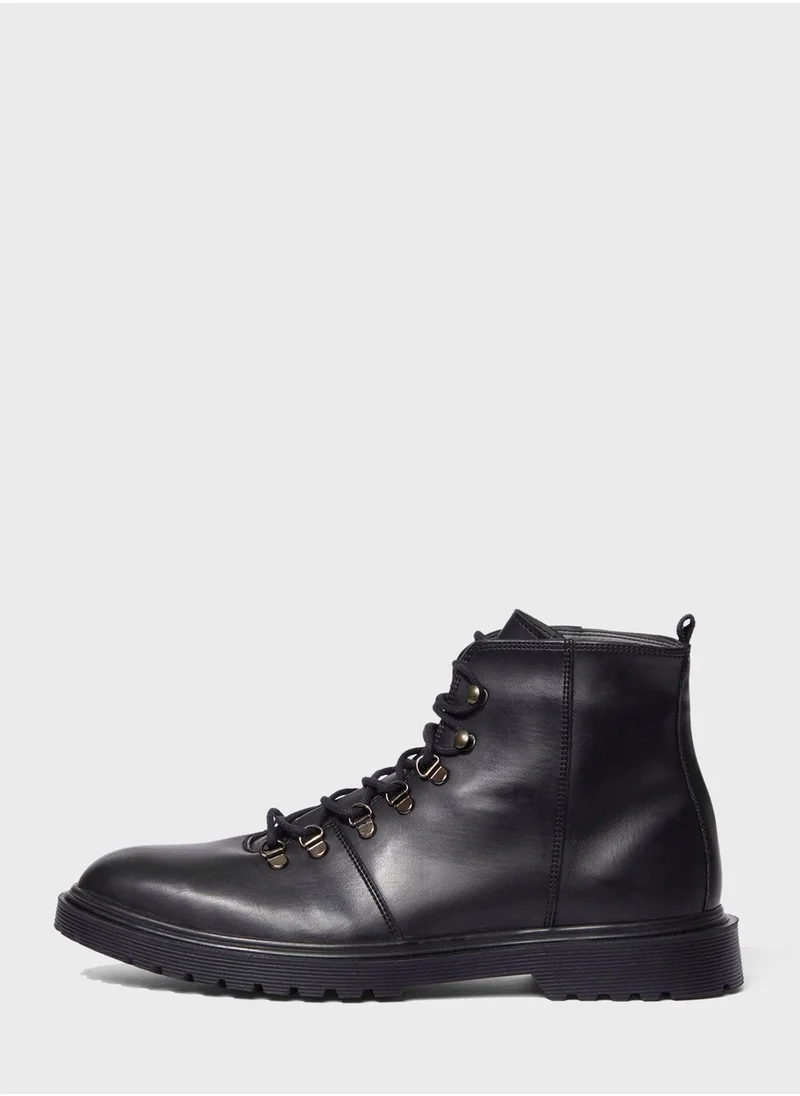 ديفاكتو High Top Formal Boots