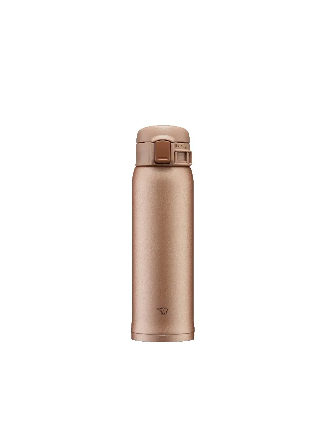 زوجيروشي Zojirushi SM-SR48E-NM Stainless Steel Vacuum Insulated Bottle – Leak-Proof, Lightweight Thermos for Hot & Cold Beverages, Durable & Portable Travel Mug