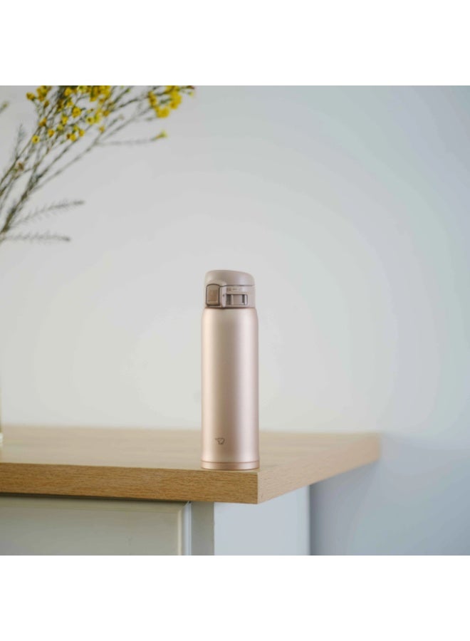 Zojirushi زويشوشي SM-SR48E-NM زجاجة فراغ معزولة من الفولاذ المقاوم للصدأ – مانعة للتسرب، خفيفة الوزن، ترمس للمشروبات الساخنة والباردة، كوب سفر متين وقابل للنقل - Image 4