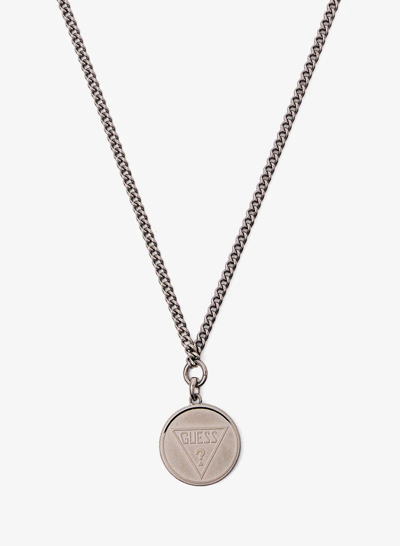 GUESS Bear Coin Chain Necklace