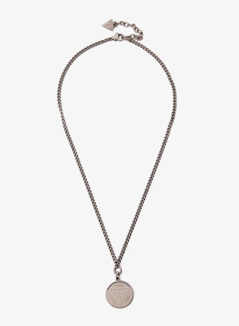 GUESS Bear Coin Chain Necklace