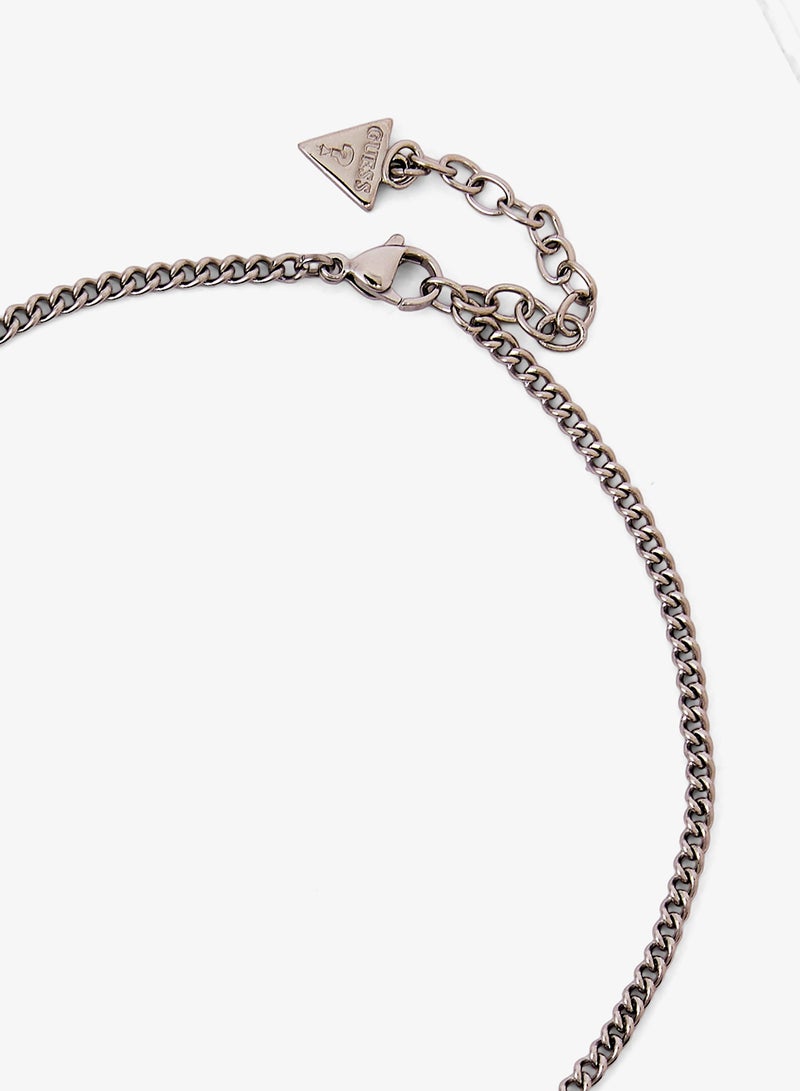 GUESS Bear Coin Chain Necklace - Image 3
