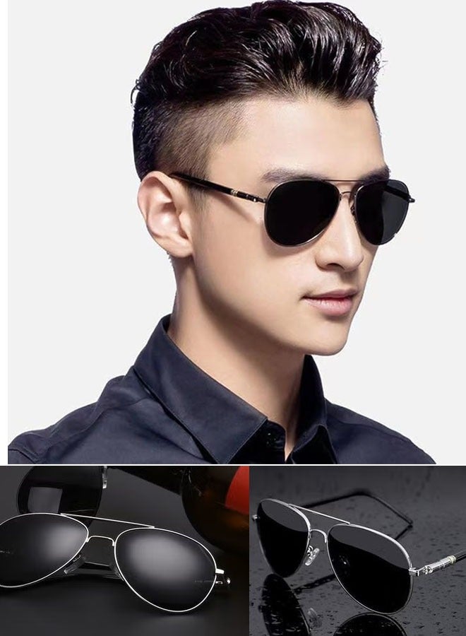 Generic Men's and women's retro sports fashion anti-ultraviolet sunglasses goggles sunglasses  - Image 4