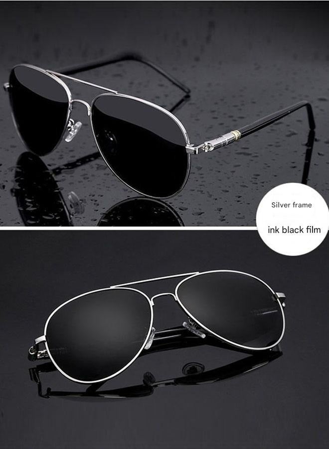 Men's and women's retro sports fashion anti-ultraviolet sunglasses goggles sunglasses - Image 2