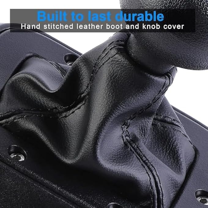 rayihni GEAR SHIFTER FOR LOGITECH G29 DRIVING FORCE Â€“ HIGH-PERFORMANCE SIX-SPEED H-PATTERN SHIFTER WITH PUSH-DOWN REVERSE, DURABLE CONSTRUCTION, SECURE MOUNTING FOR RACING WHEELS - Image 3