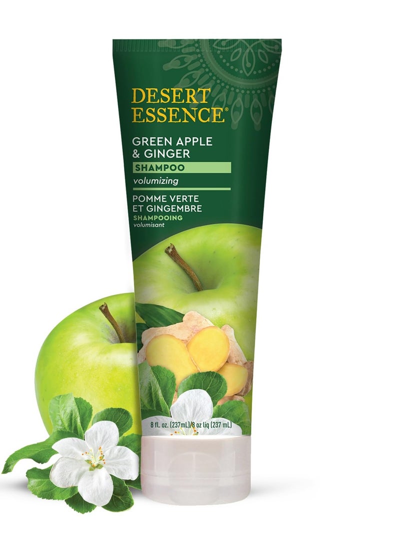 DESERT ESSENCE Desert Essence, Thickening Shampoo, Green Apple and Ginger, 8 oz  - Image 3