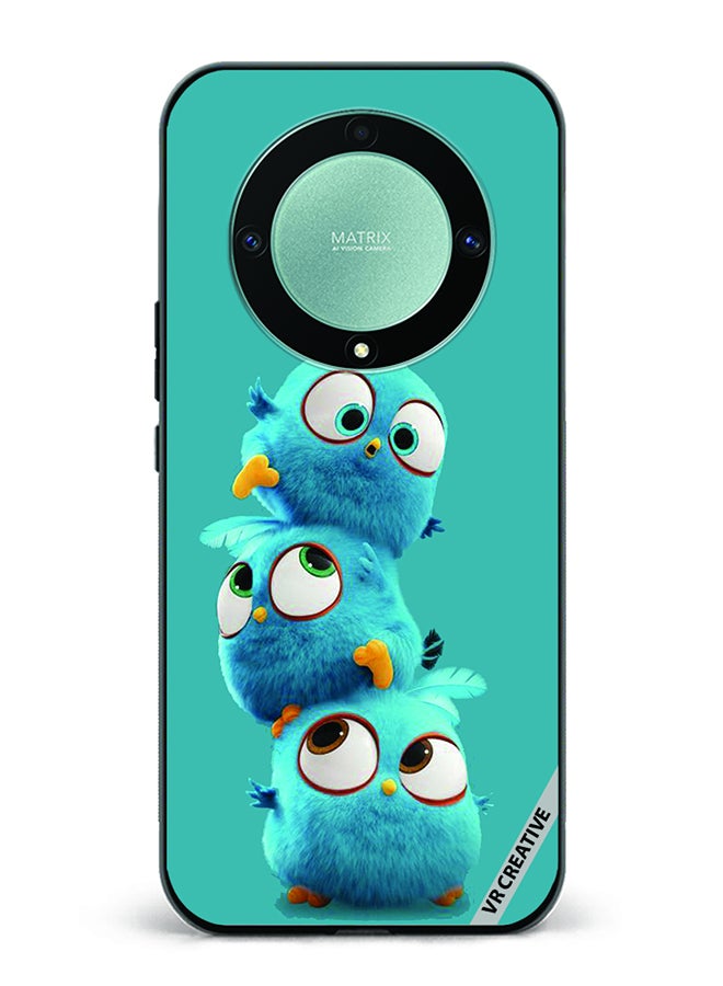 VR CREATIVE Protective Case Cover For Honor X9b Fur Cartoon Design Multicolour - Image 1