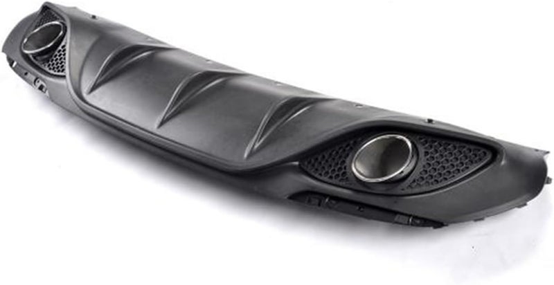 QASULER Car Rear Bumper Diffuser Lip Spoiler for Alfa Romeo Giulia - Image 1