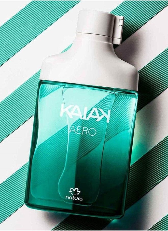 Natura - Linha Kaiak Natura - Colonia Masculina Aero 100 Ml - (Natura Kaiak Collection - Aero Eau De Toilette 3.38 Fl Oz) - Image 1