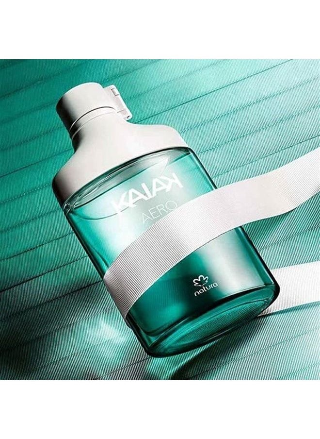 Natura - Linha Kaiak Natura - Colonia Masculina Aero 100 Ml - (Natura Kaiak Collection - Aero Eau De Toilette 3.38 Fl Oz) - Image 1