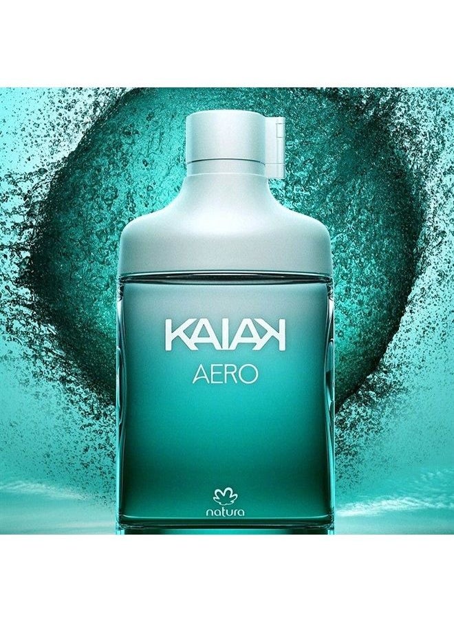 Natura - Linha Kaiak Natura - Colonia Masculina Aero 100 Ml - (Natura Kaiak Collection - Aero Eau De Toilette 3.38 Fl Oz) - Image 1