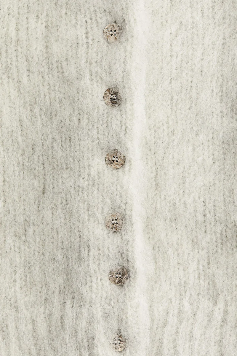 اتش اند ام Mohair-Blend Cardigan