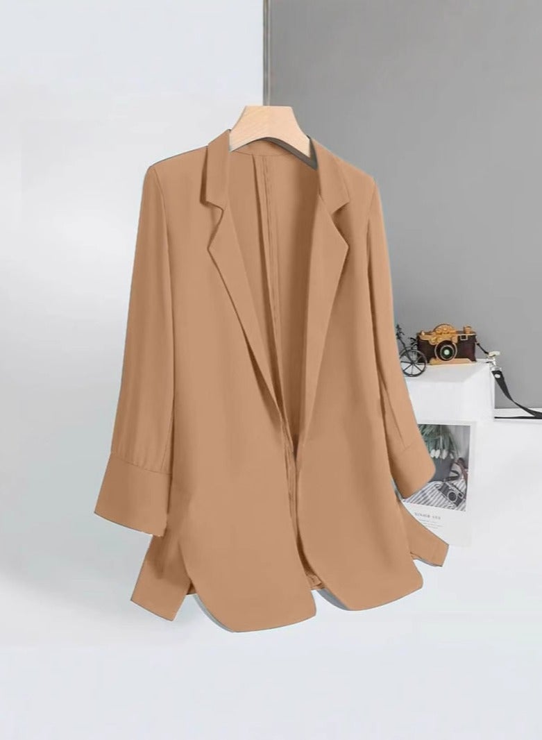 Shougu Thin New Chiffon Loose Women's Suit Jacket  - Image 1