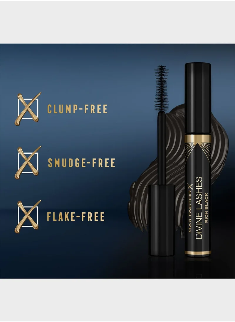 Max Factor Divine Lashes Mascara - 001 - Black, 8ml