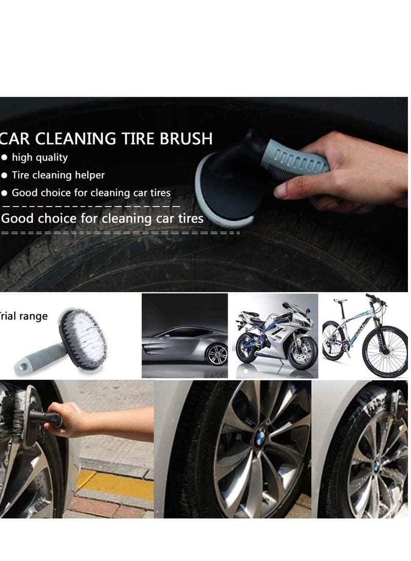 SOLARAE Clean World Synthetic Wool Alloy Wheel Brush, No Metal Wheel and Rim Detailing, Car Wheel, Rim Cleaning, Multipurpose Use For Wheels, Rims, Motorcycles - Image 3