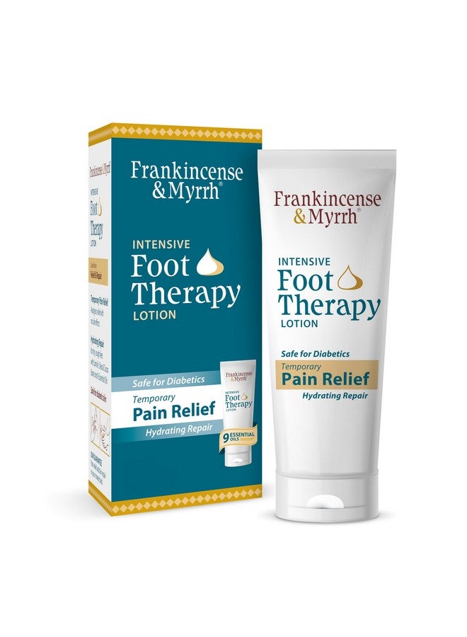 Frankincense & Myrrh Frankincense and Myrrh Foot Pain Relief Cream - Intensive Foot Therapy Lotion - Diabetic Nerve Pain Relief Neuropathy Cream | Restless Leg Syndrome | Frankincense Essential Oil, 3 Ounce (1-Pack)  - Image 1