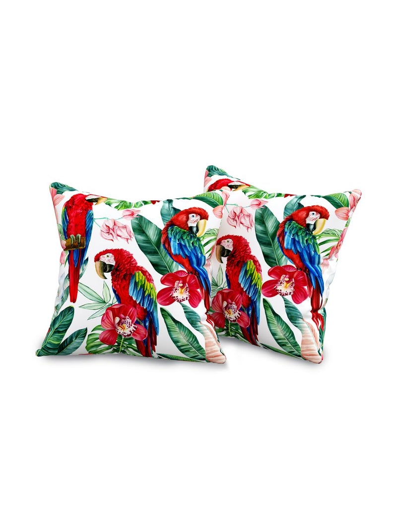 EVER HOME Diwan Set Covers Cotton 8 Pieces Pure Cotton Digital Printed Standard Diwan Set (1 Single Bedsheet, 2 Bolster Covers, 5 Cushion Covers) - Image 3
