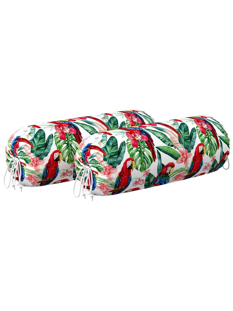 EVER HOME Diwan Set Covers Cotton 8 Pieces Pure Cotton Digital Printed Standard Diwan Set (1 Single Bedsheet, 2 Bolster Covers, 5 Cushion Covers) - Image 4