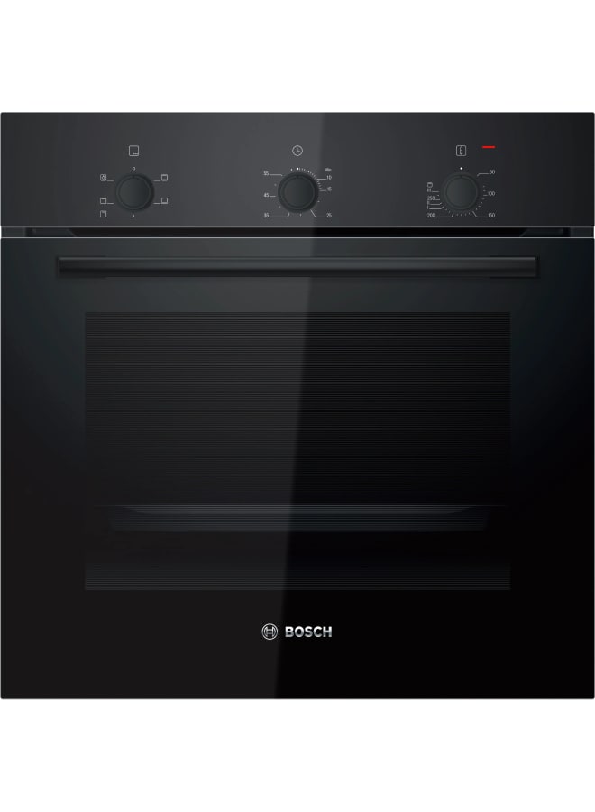 BOSCH Series 2 Built-in oven 60 x 60 cm Black HBF011BA1T HBF011BA1T Black - Image 1