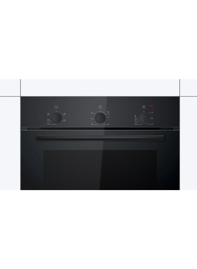 BOSCH Series 2 Built-in oven 60 x 60 cm Black HBF011BA1T HBF011BA1T Black - Image 4