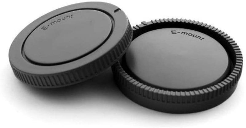 Power Smart غطاء عدسة خلفي وغطاء جسم الكاميرا لكاميرات سوني E Mount A7 IV A1 ZV-1 ZV-E10 A7C A7R IV III A7 III II A7S III II A6600 A6500 A6400 A6300 A6100 - Image 1