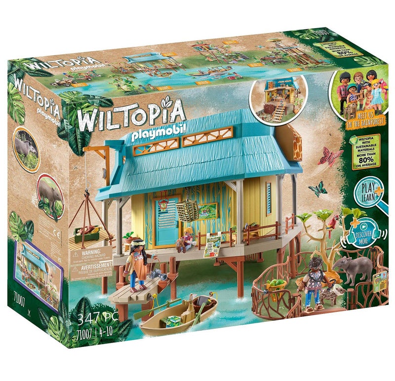 Playmobil Wiltopia Animal Care Station - Image 1