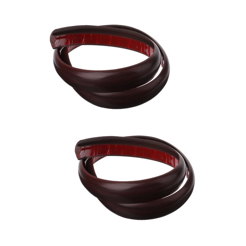 2 Rolls of PVC Floor Transition Strip DIY Molding Trim Carpet Floor Edging Trim - Image 1