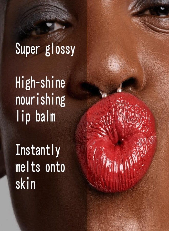 ABOUTFACE about-face Cherry Pick Lip Color Butter – High-Shine, Hydrating Lip Balm with Pomegranate Flower Extract & Cherry Butter – Vegan, Cruelty-Free, Clean Beauty – 0.06 oz (Red - Image 2