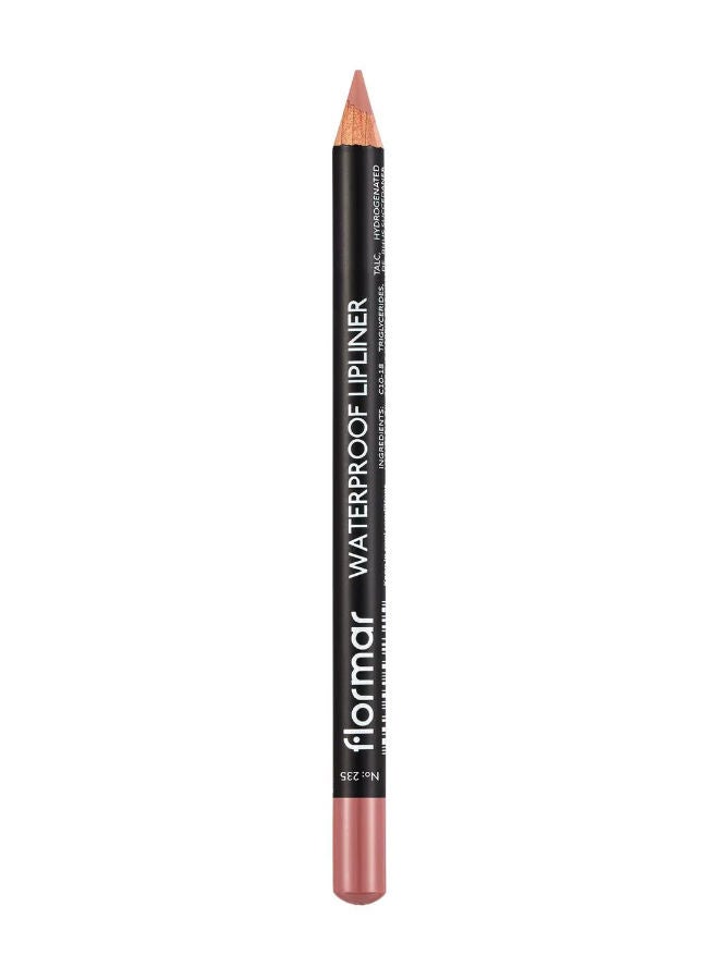 flormar Waterproof Lipliner 235 Undressed - Image 1