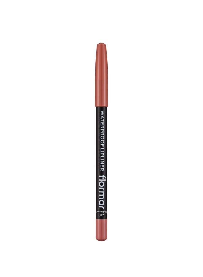flormar Waterproof Lipliner – 235 Undressed – Blendable, Long-Wear, Waterproof, Precise Tip, Smooth 235-UNDRESSED - Image 1