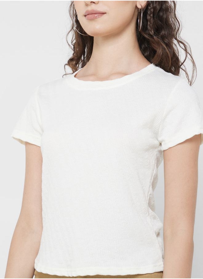 Ginger - Urban Minx Textured T-Shirt - Image 1