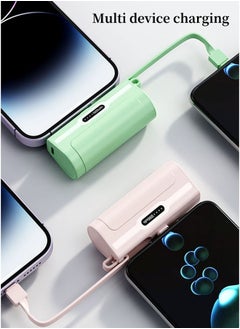 Arabest 5000mah Mini Power Supply,20W Pd Fast Charging Portable Charger Battery Pack,Apple Android Compatible,Suitable for Business Trip/Travel/Outdoor Picnic(Pink)  - Image 5