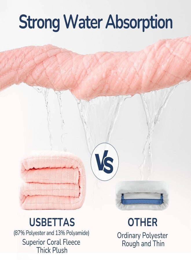 مناشف بغطاء رأس للأطفال من usbettas - مناشف أطفال ناعمة من الصوف المرجاني بغطاء رأس بتصميم حيواني، منشفة حمام كبيرة فائقة الامتصاص للأطفال الصغار من الأولاد والبنات (49 × 31 بوصة، وحيد القرن) - Image 3