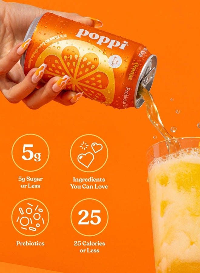 Poppi Orange Prebiotic Drink - Image 3