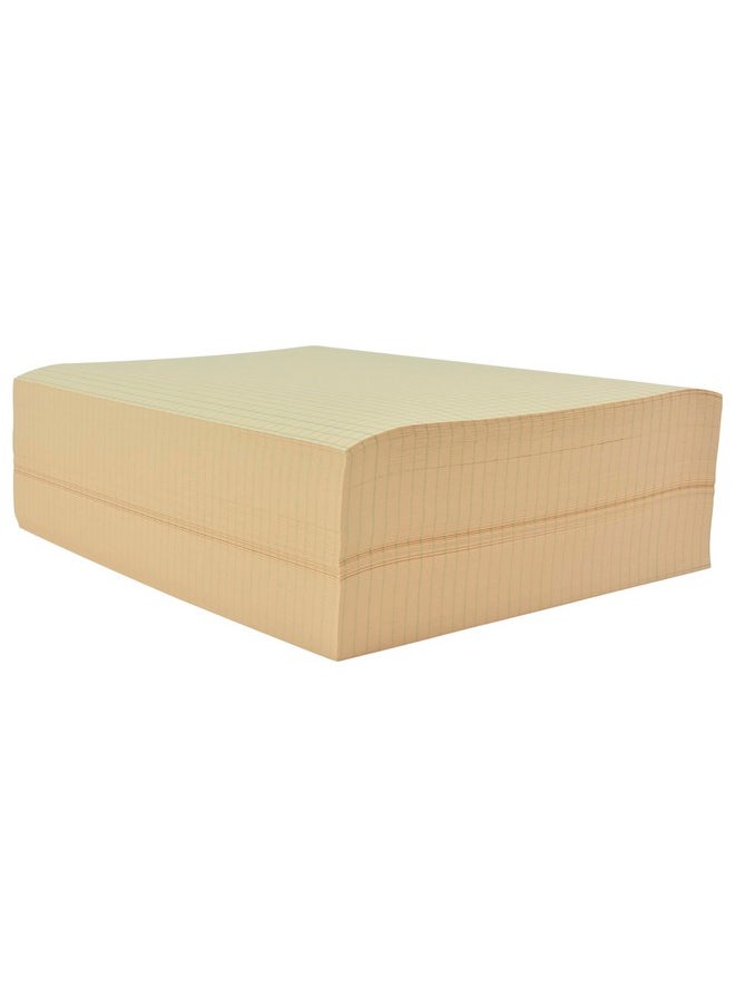 School Smart - School Smart Graph Paper, 1/4 Inch Rule, 9 x 12 Inches, Manila, Pack of 500 - Image 1