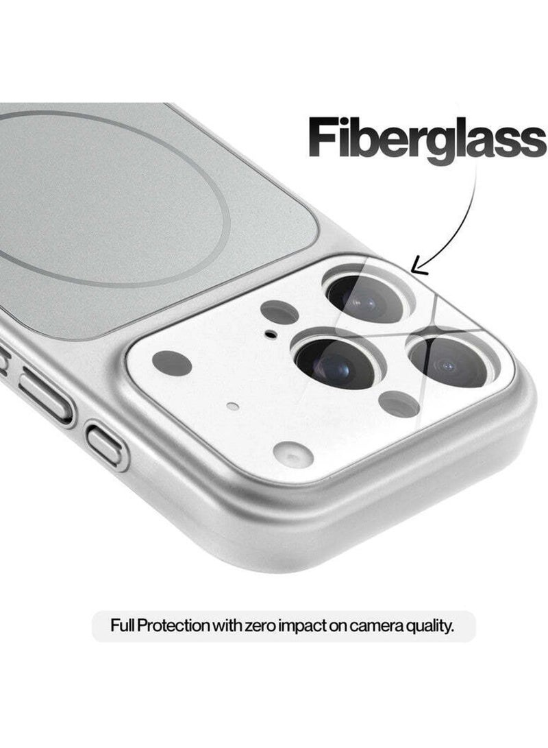 Houmt iPhone 13 Pro Case Compatible with Magsafe Matte Glass Slim Case For iPhone 13 Pro Anti-Scratch Camera Lens Protector Shockproof Cover 13 Pro 6.1-inch - Image 5