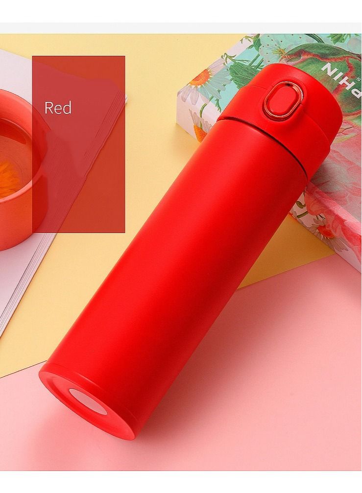NIBEMINENT Boutique thermos flask coffee thermos flask, portable hot or cold water bottle  - Image 3