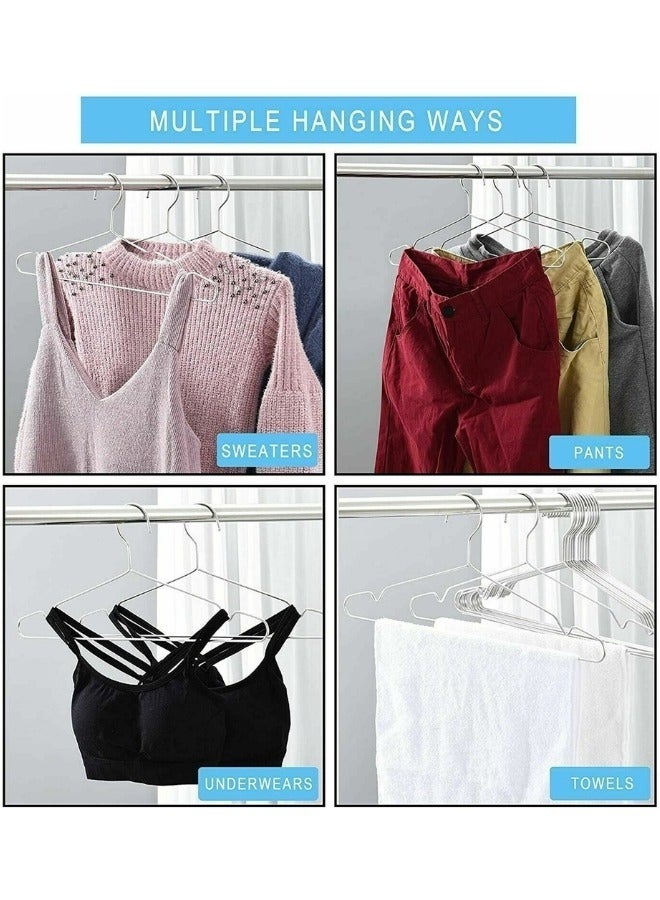 20pcs Heavy Duty Stainless Steel Hangers 40*25cm - Image 4