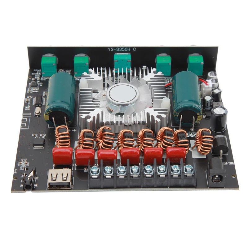 2 1 Channel Amplifier Board With Hifi Chip For Studio Audio System Aux Connection - Image 5