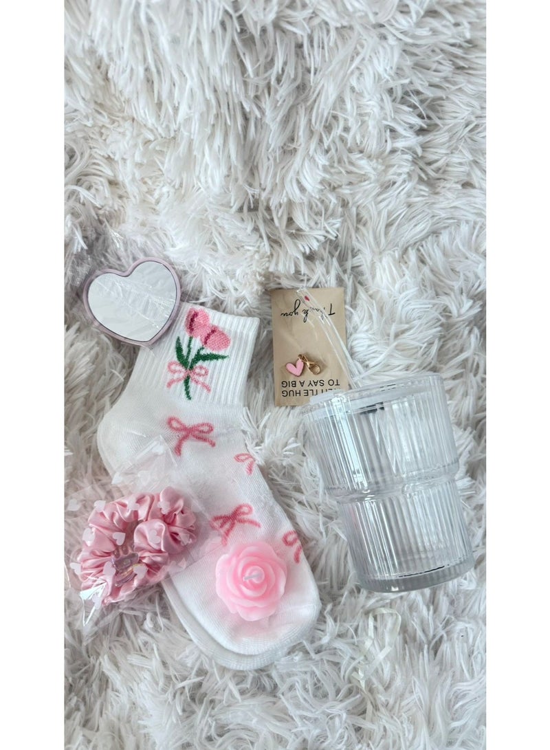 Anami Gifts Set for Women'Pink' - Pamper her with the best - Birthday , Festive, Anniversary, Ramdan perfect for every occasion - Image 1