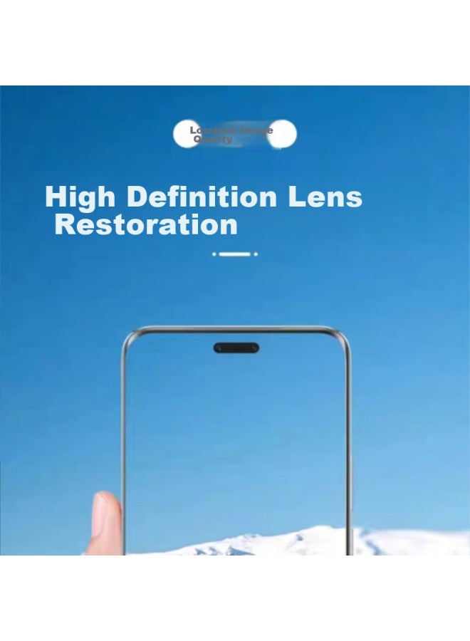 Maikuqi Compatible With Vivo X100 Pro Lens Protector, Rear Camera Tempered Glass Film, High-definition Protective Film, 2-pack - Image 4