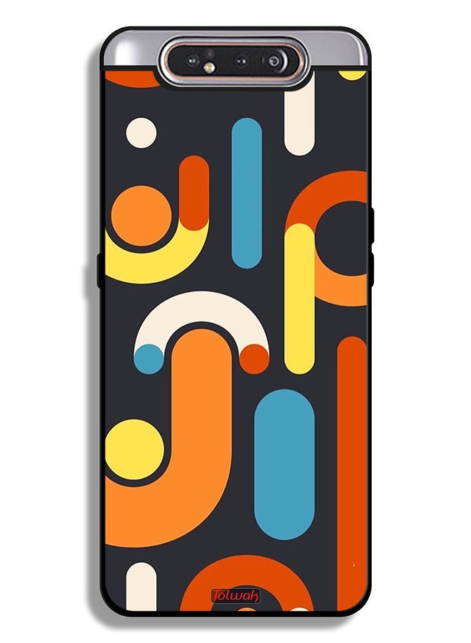 Tolwak Samsung Galaxy A80 Protective Case Cover Pattern - Image 1