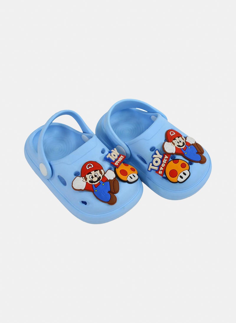 Baby Boys Rubber Crocs – Super-Mario Design - Image 1